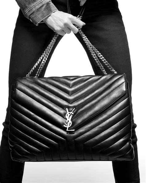 YSL large quilted bag